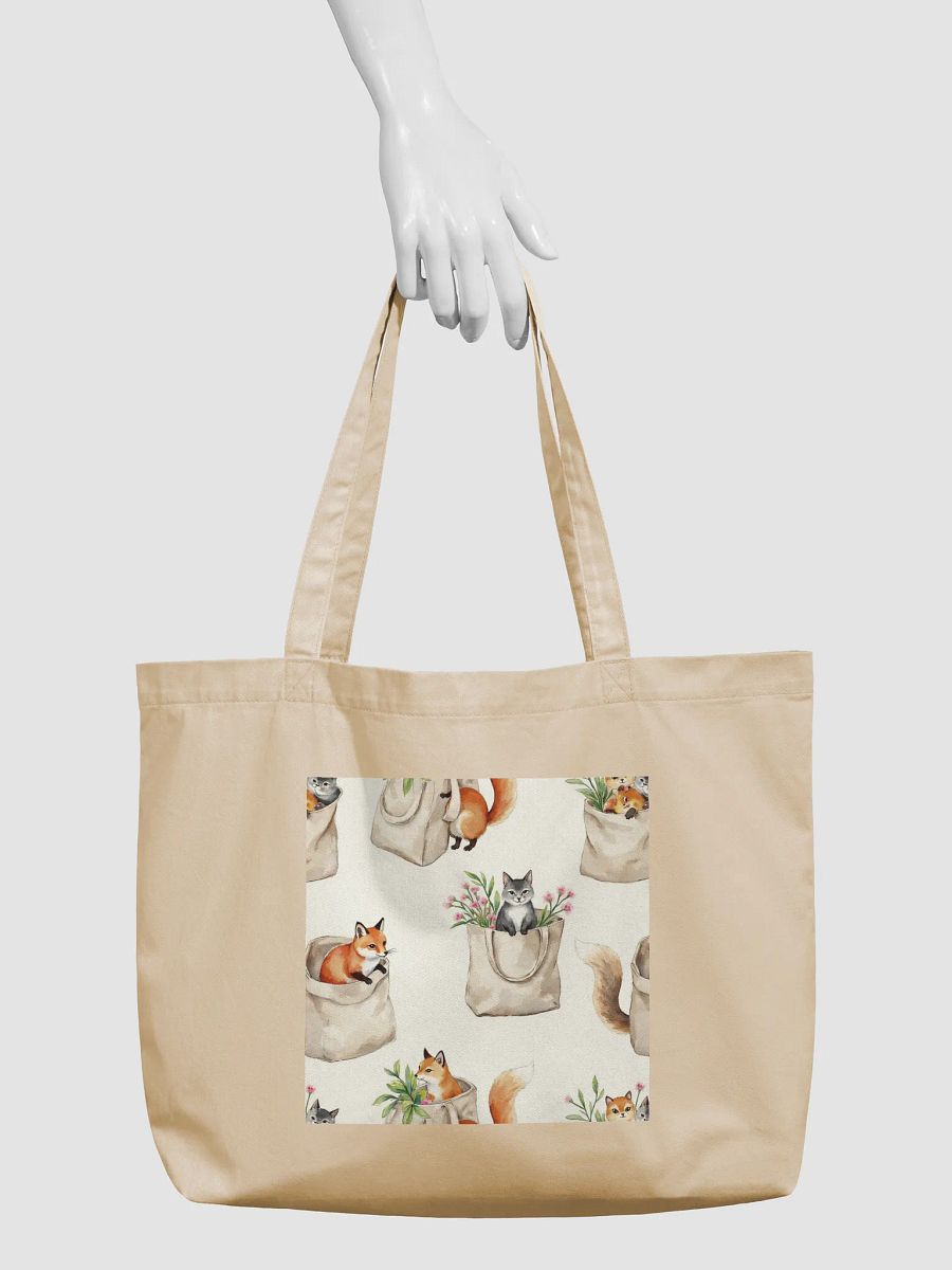 Pixxotia Whimsical Wildlife Eco Tote product image (3)