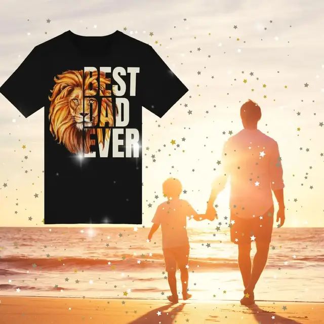🦁 Unleash the Roar of Love This Father's Day! 👕 This Father's Day, honor the king of your pride with our 