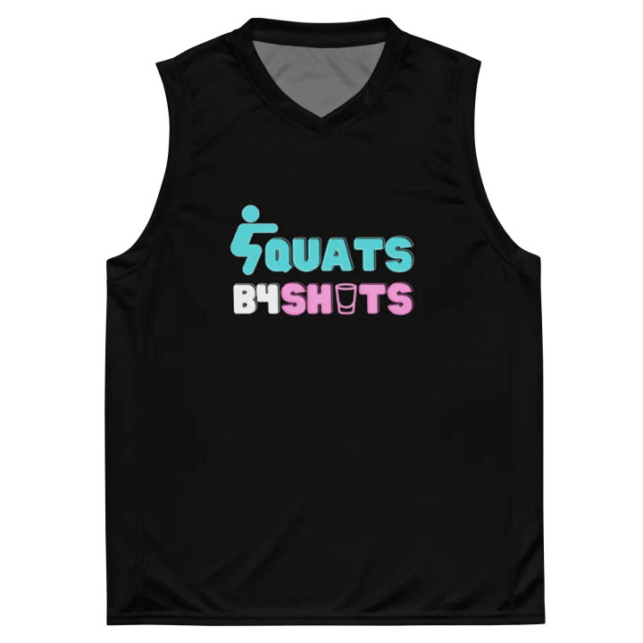 SQUATS B4 SHOTS WORKOUT TANK product image (2)