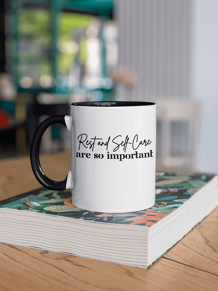 Rest and Self Care Are So Important Ceramic Mug product image (1)