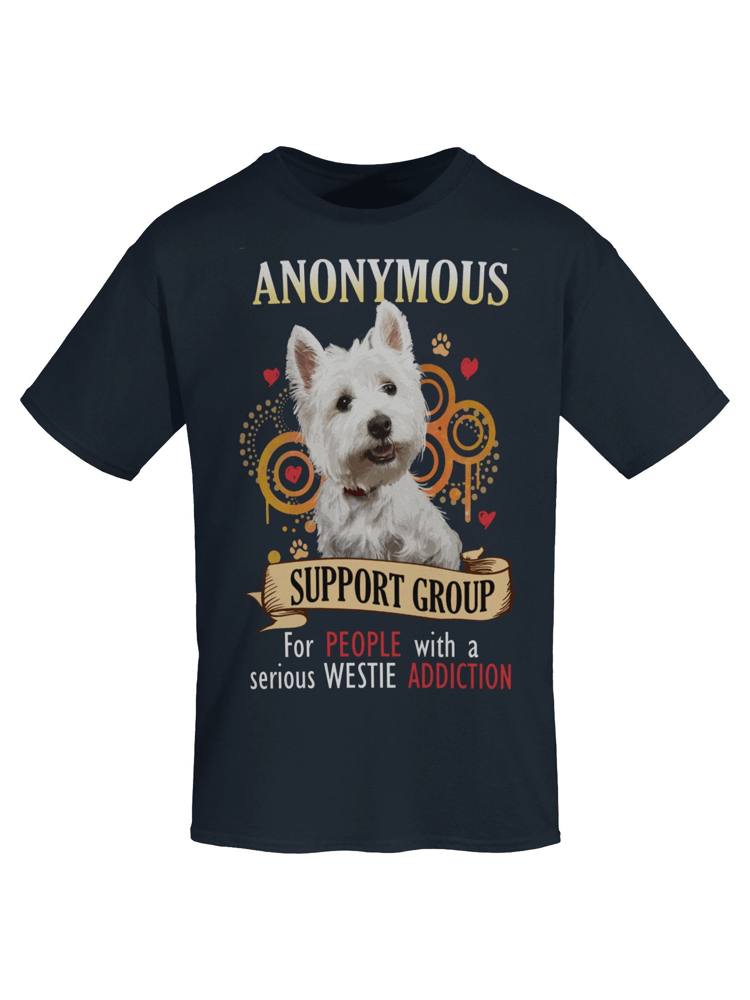 Westies Anonymous Support Group T-Shirt product image (33)