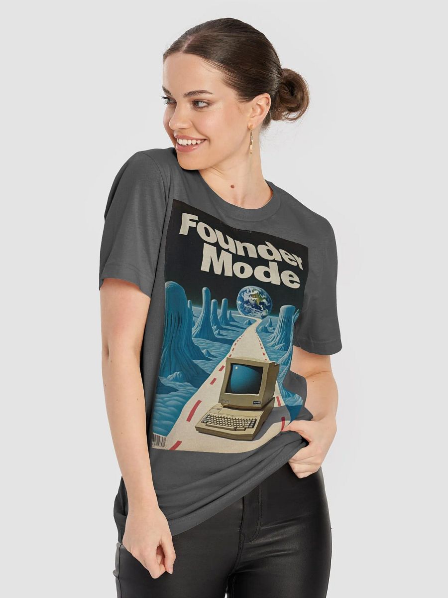 founder mode (front) retro t-shirt (100% cotton) product image (9)