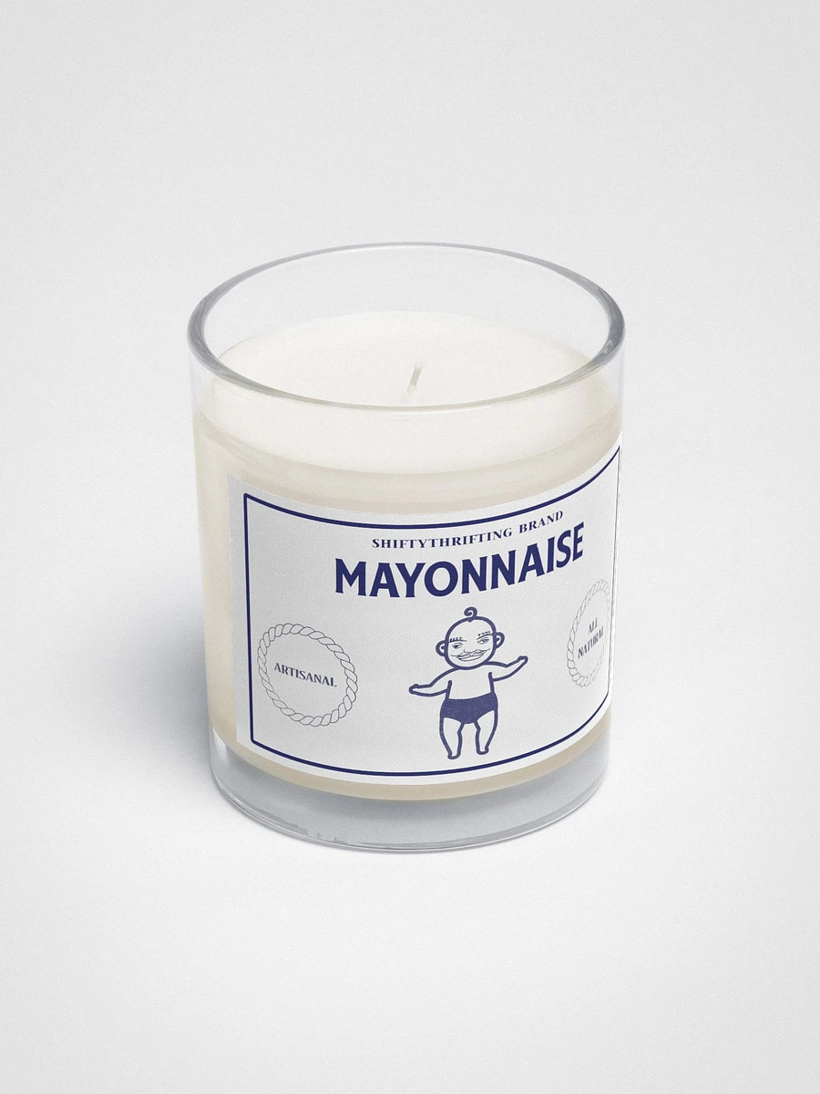 Artisanal Mayonnaise soy candle product image (5)