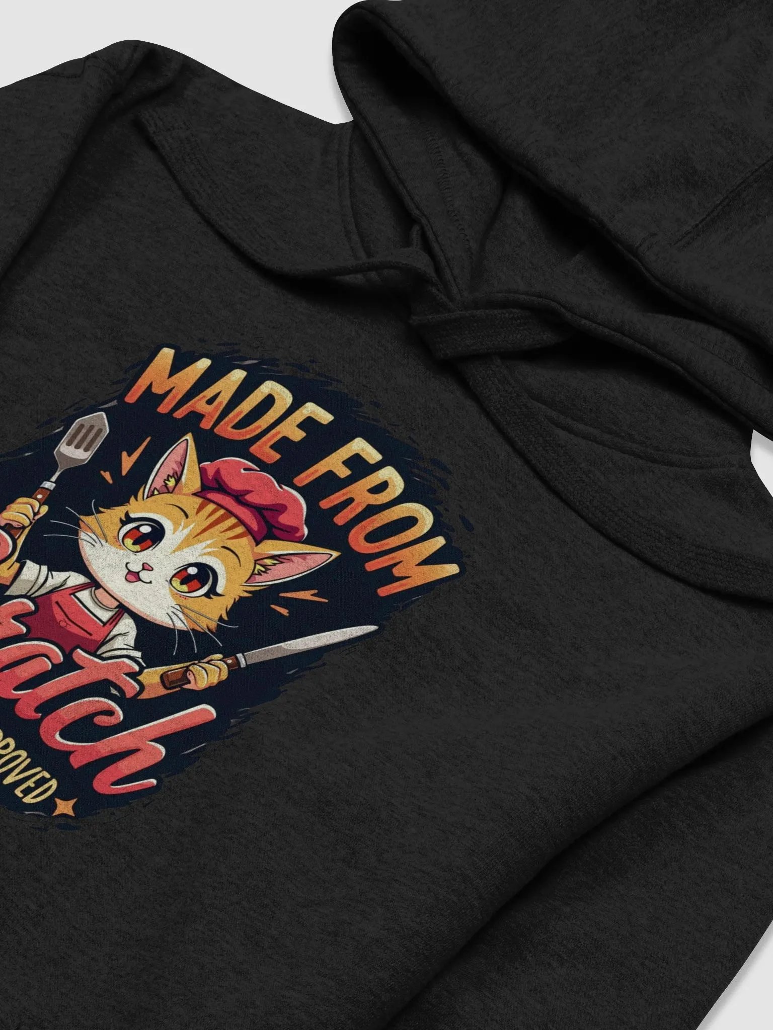 Made From Scratch Cat Chef Unisex Hoodie product image (34)