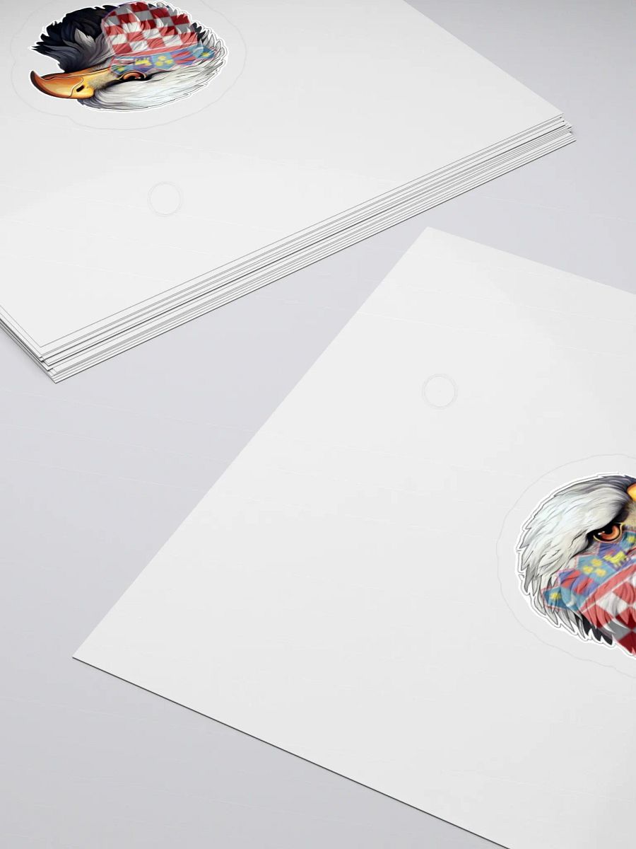 Croatian Eagle Flag Kiss Cut Stickers product image (4)