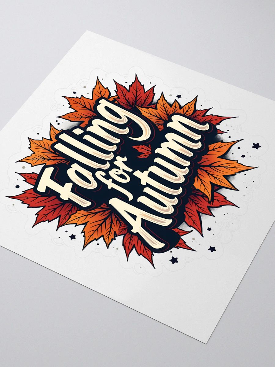 Autumn Bliss Kiss Cut Stickers product image (3)