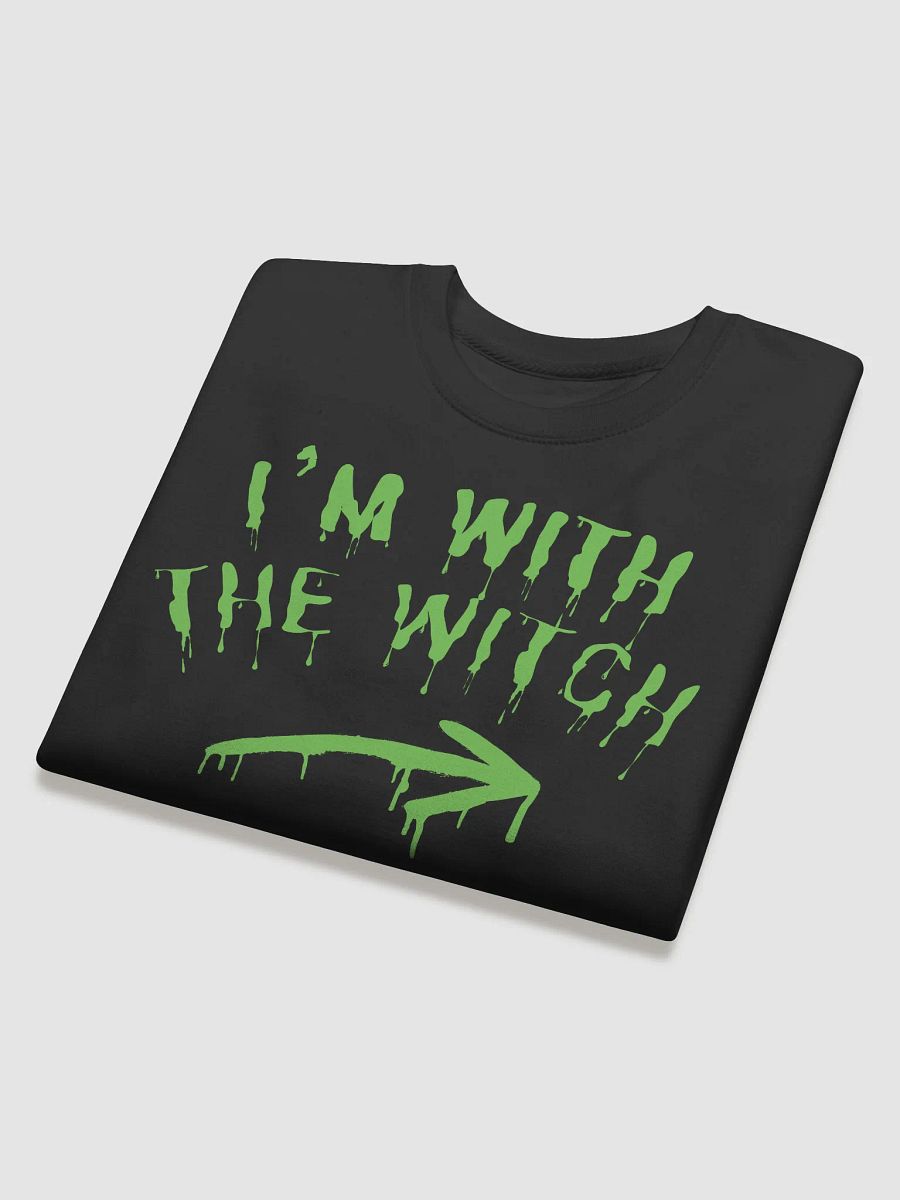 I'm With The Witch Premium Sweatshirt product image (4)