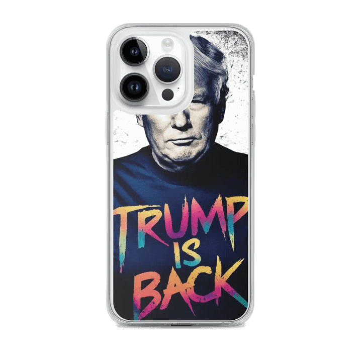 Bold and Dramatic Trump Is Back iPhone® Case product image (2)