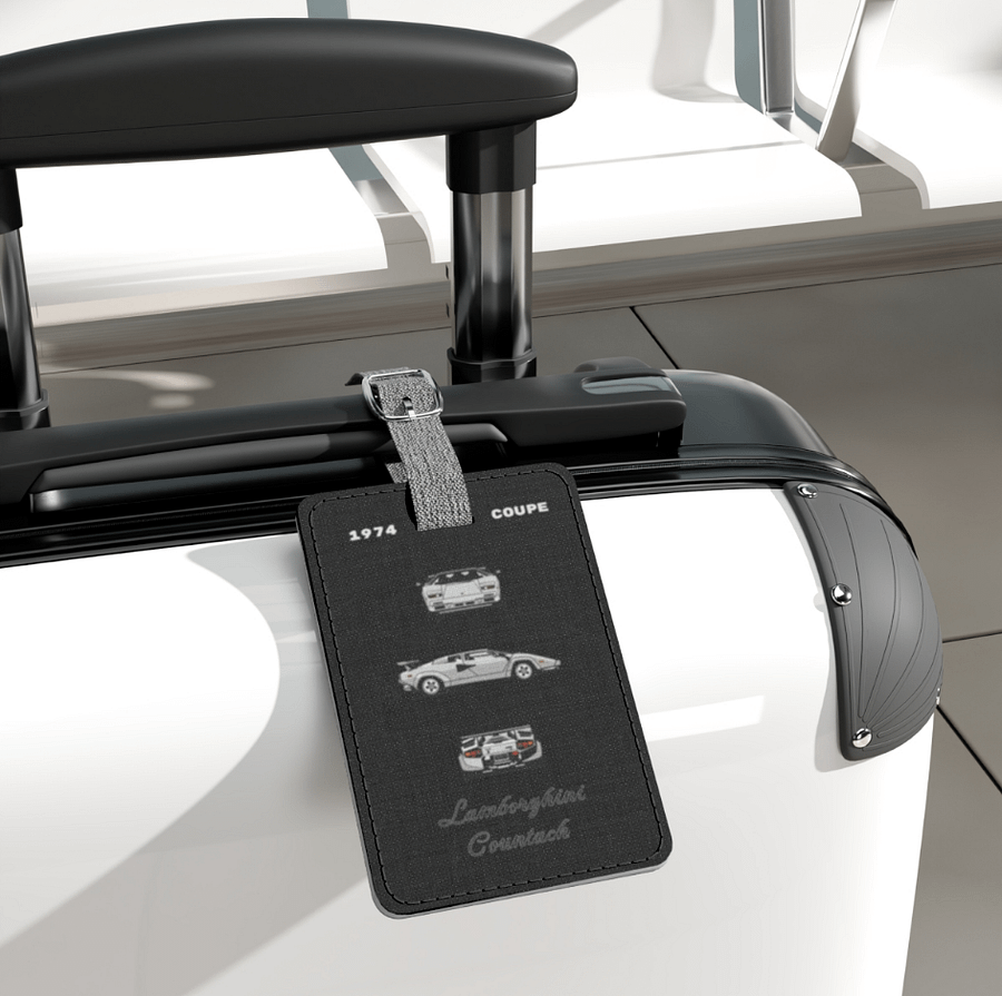Lamborghini Countach Luggage Tag product image (4)