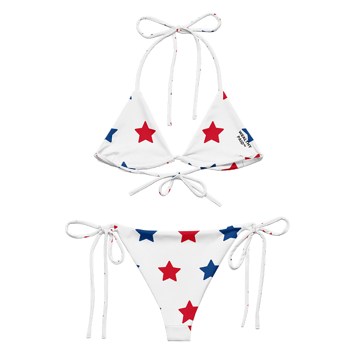Fourth of July star-studded– Wealthy Paid™ Two-Piece Bikini product image (2)