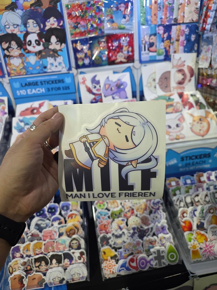 MILF - Man I love Frieren - Large Sticker product image (1)