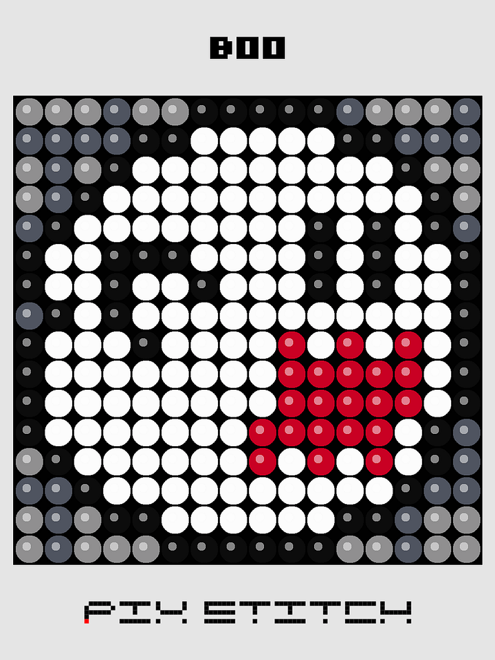 Boo Pixel Art product image (1)