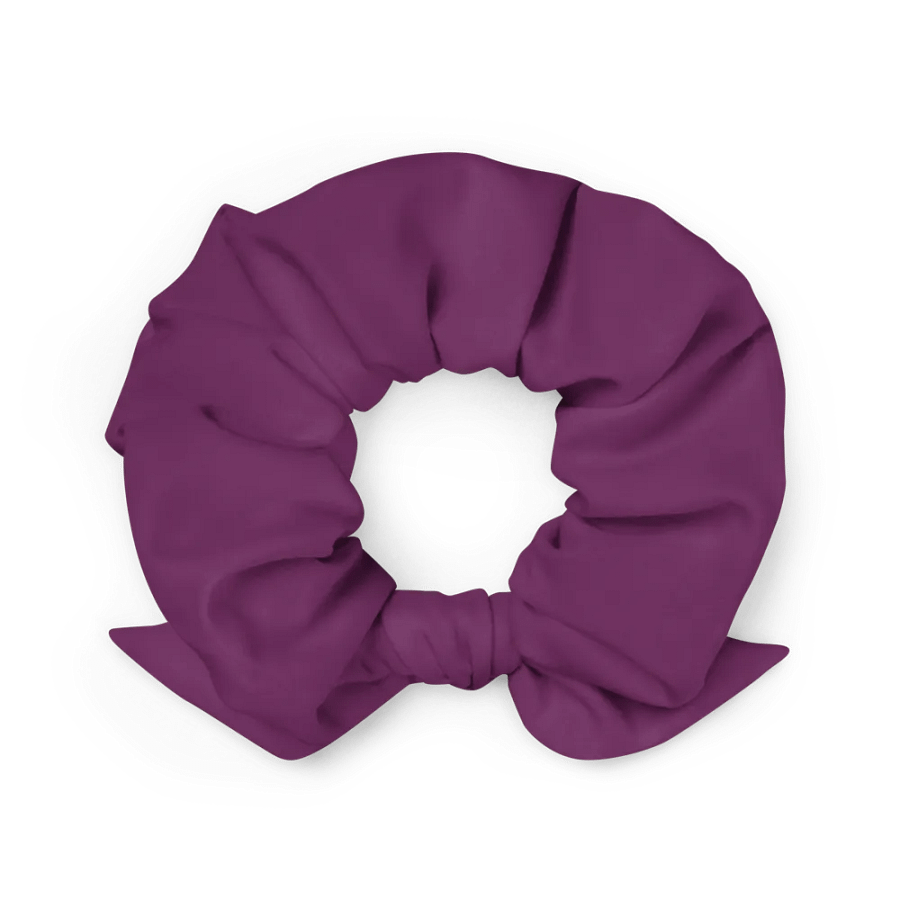 Eco-Chic Purple Scrunchie product image (3)