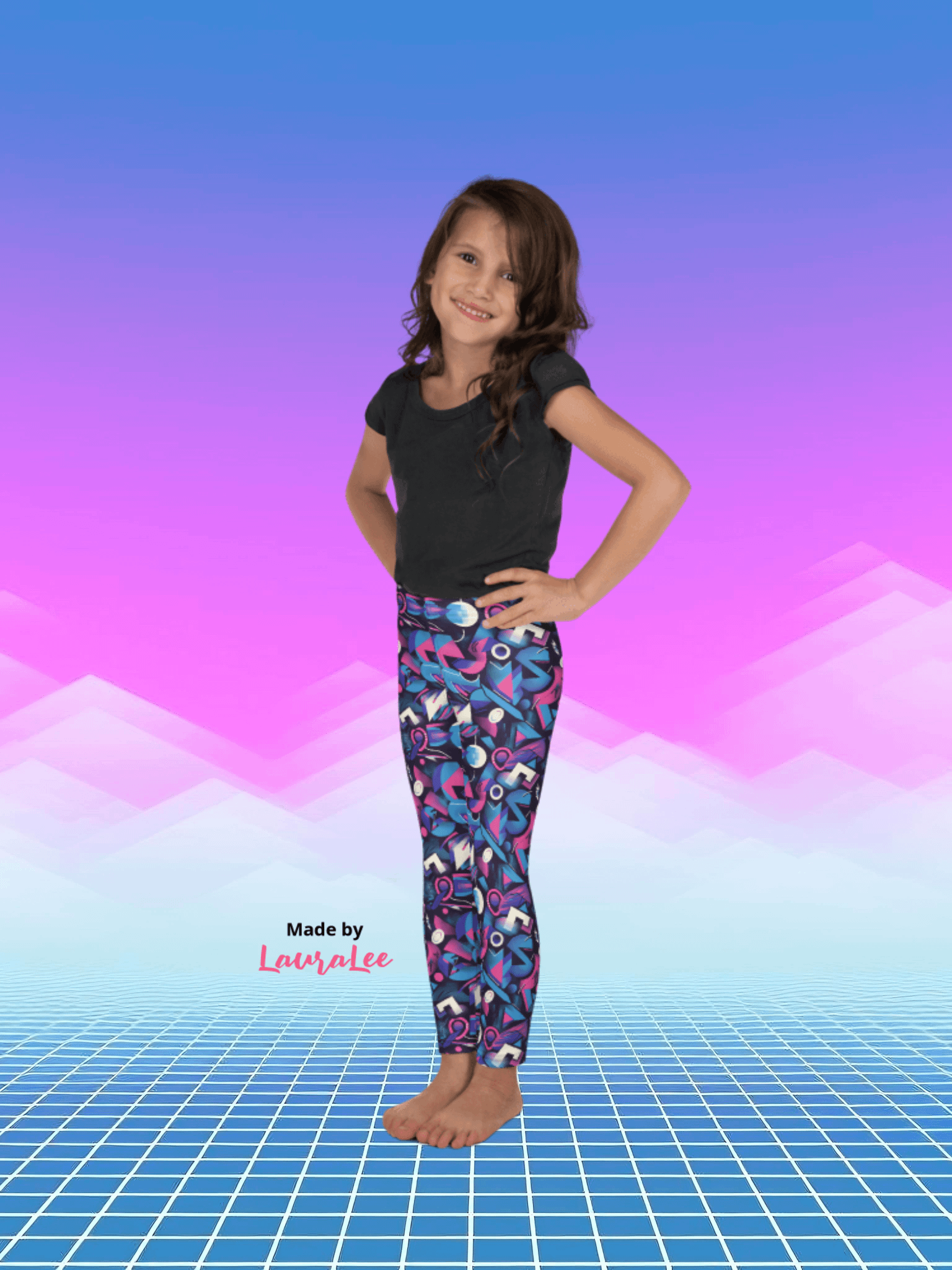 90s Abstract GraffitiHam JumpActive Leggings product image (1)