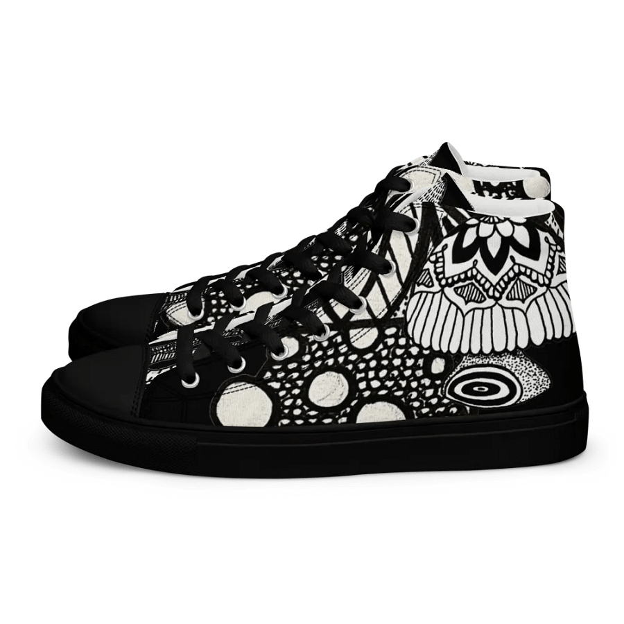 Mystical Mushroom Womens High Tops product image (1)