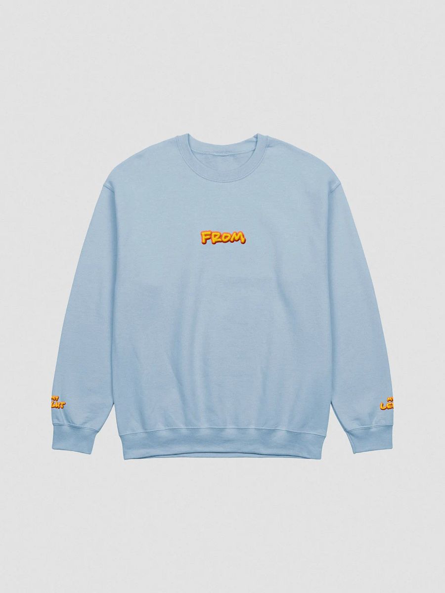 my left from my right embroidered crewneck (SOLAR DESIGN) product image (5)