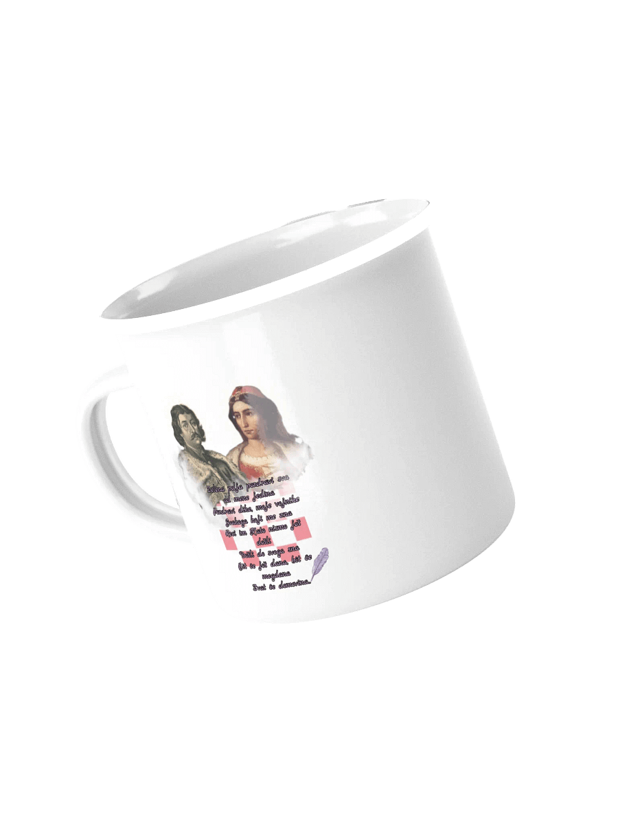 Renaissance Romance Petar Zrinski / Kata Zrinski Enamel Mug product image (4)