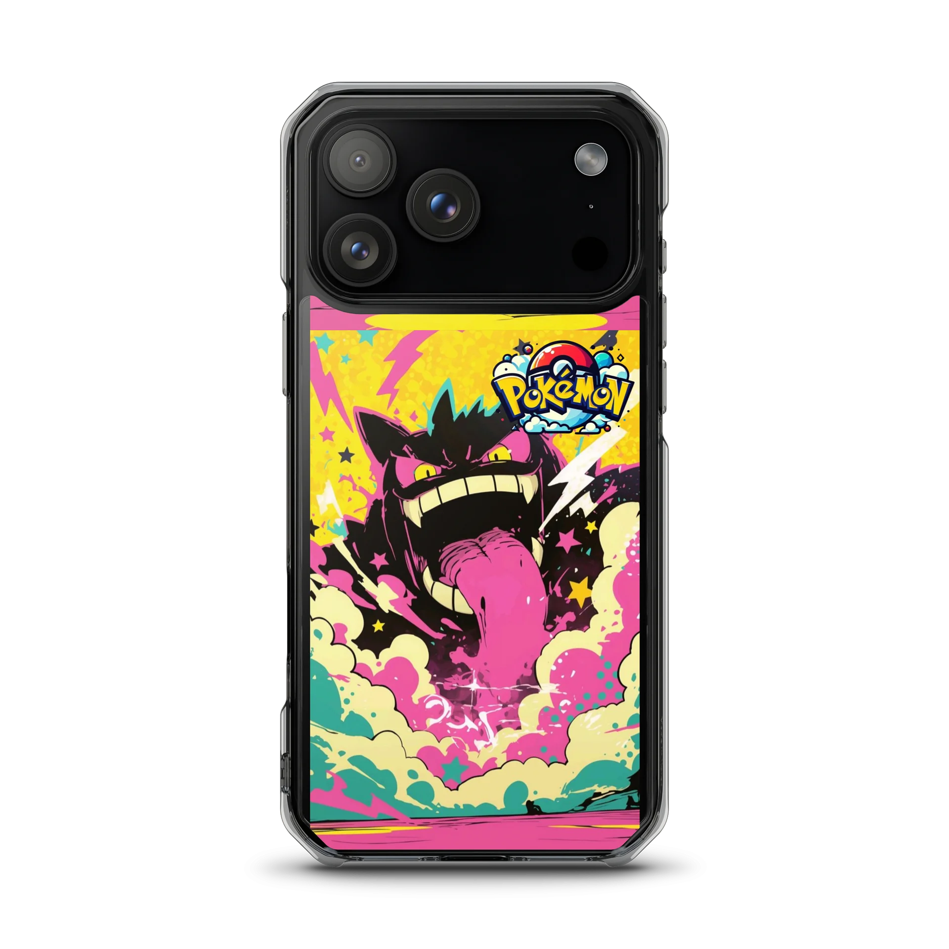 Vibrant Pokémon Art iPhone® MagSafe® Clear Case product image (1)
