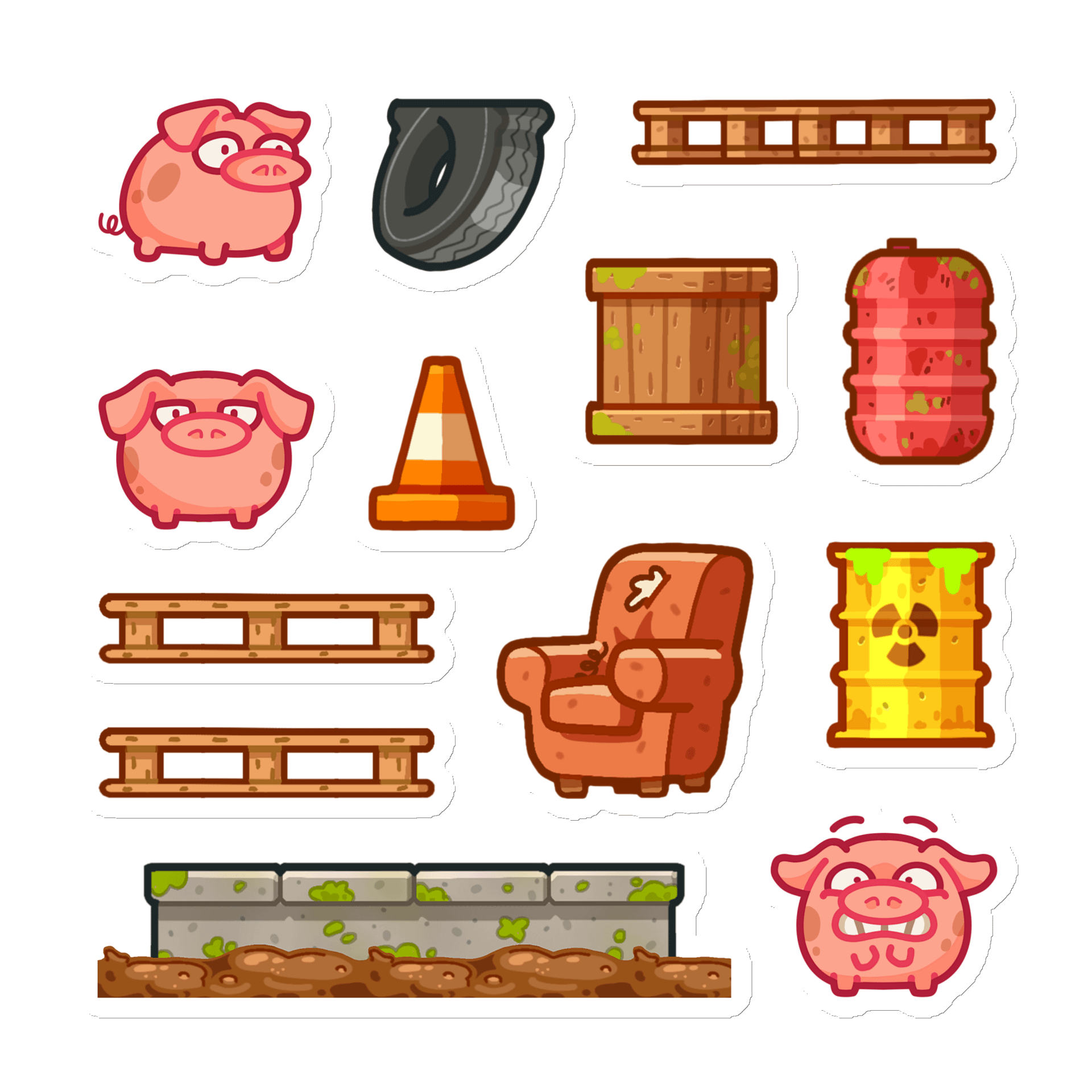 Styscraper magnets (Set 1) product image (1)