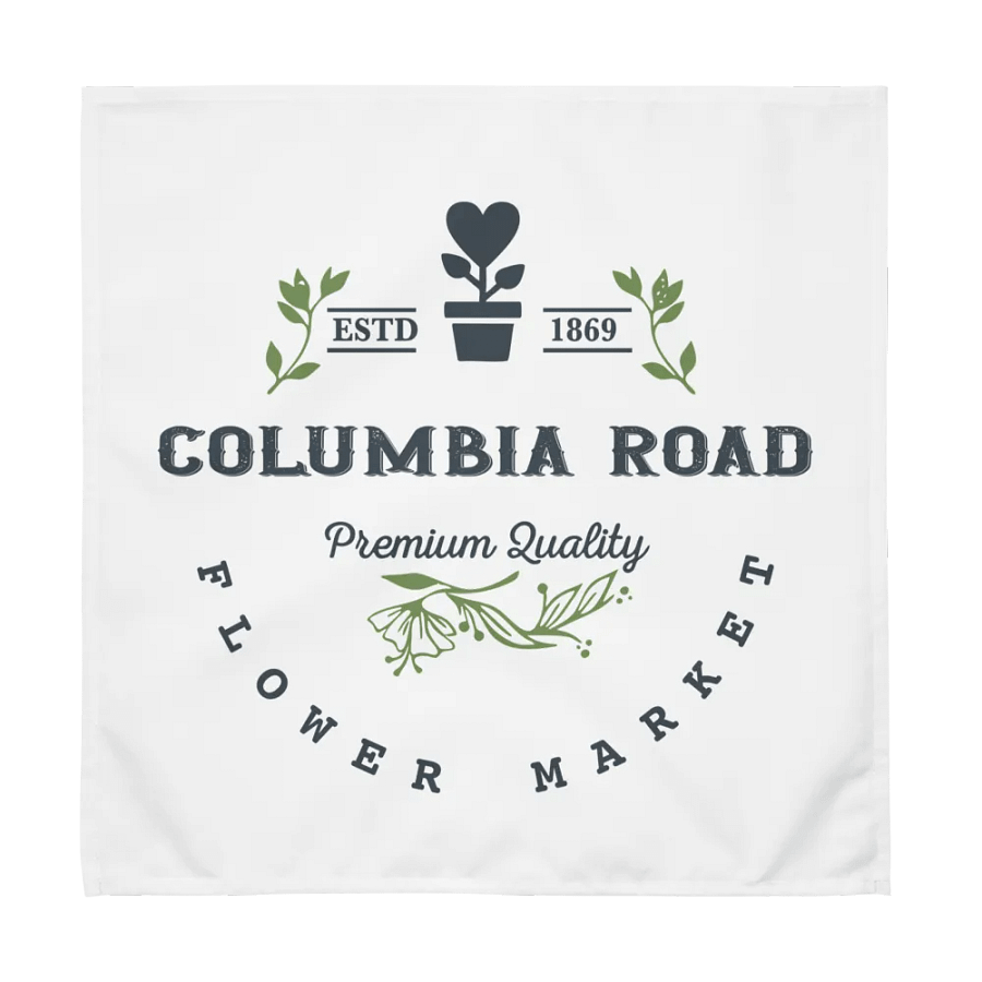 Columbia Road Market Botanical Cloth Napkin Set of Four (Logo) product image (1)