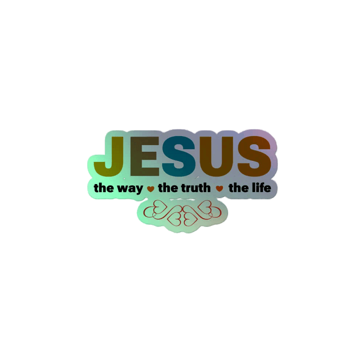 JESUS. THE WAY, THE TRUTH, THE LIFE. product image (2)