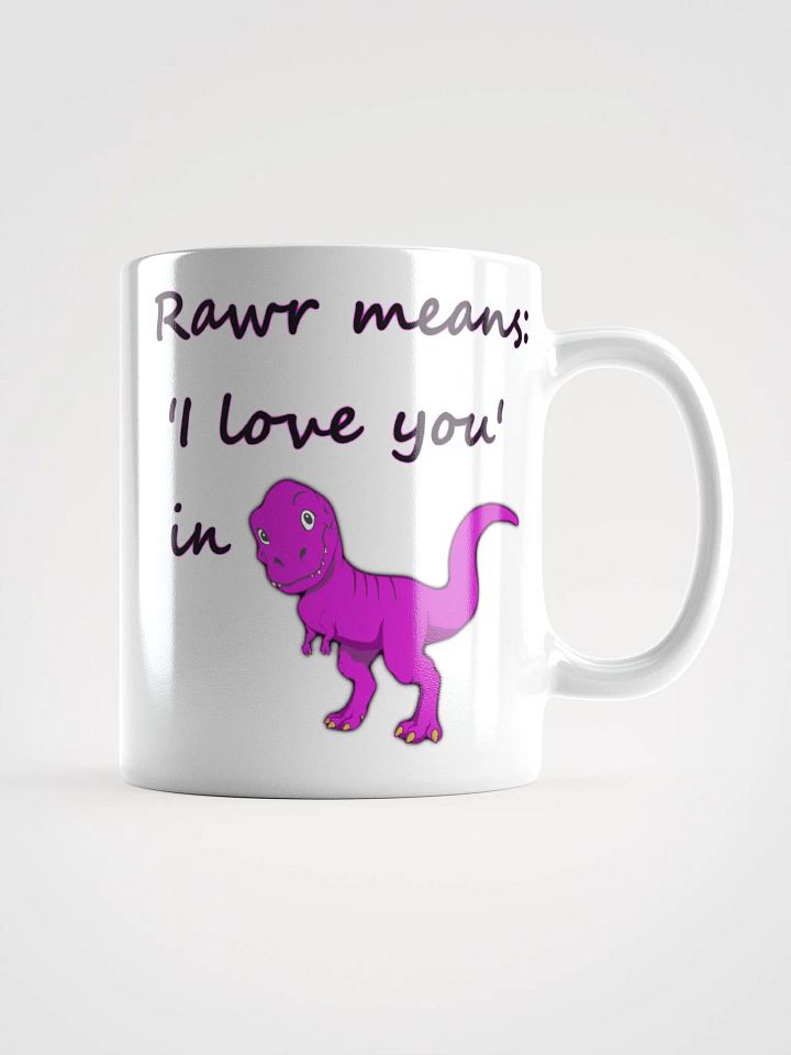 Rawr mug - white product image (2)