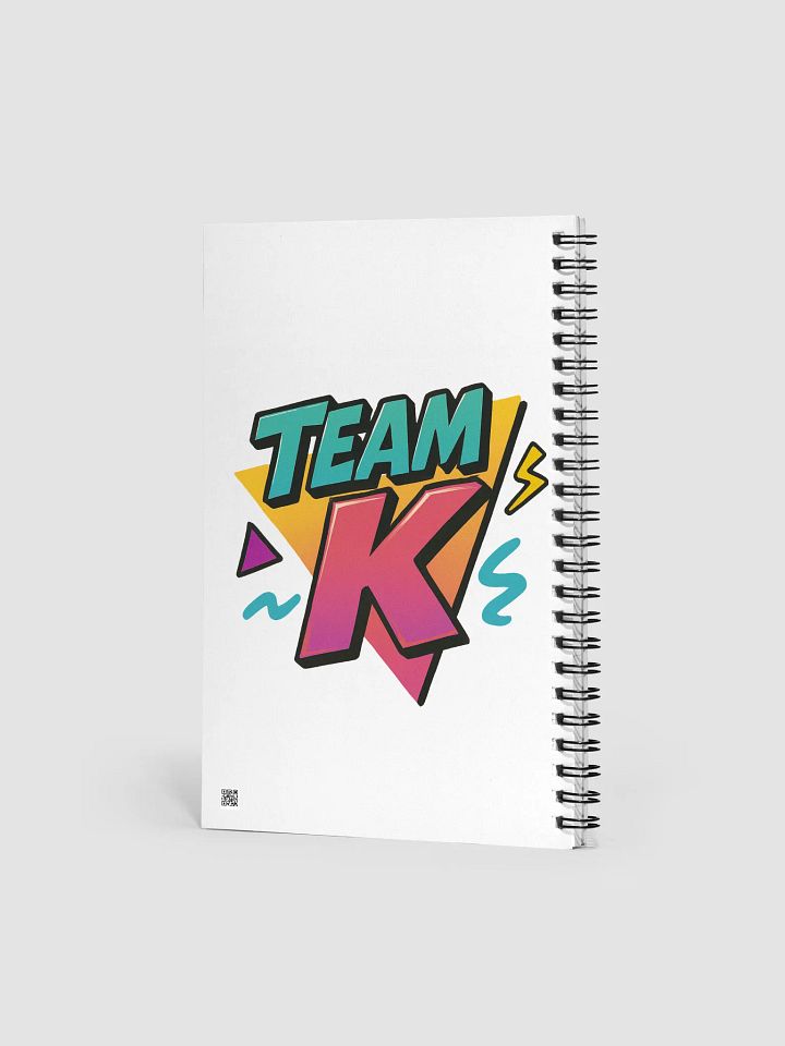 Team K 1990's Spiral Notebook product image (2)