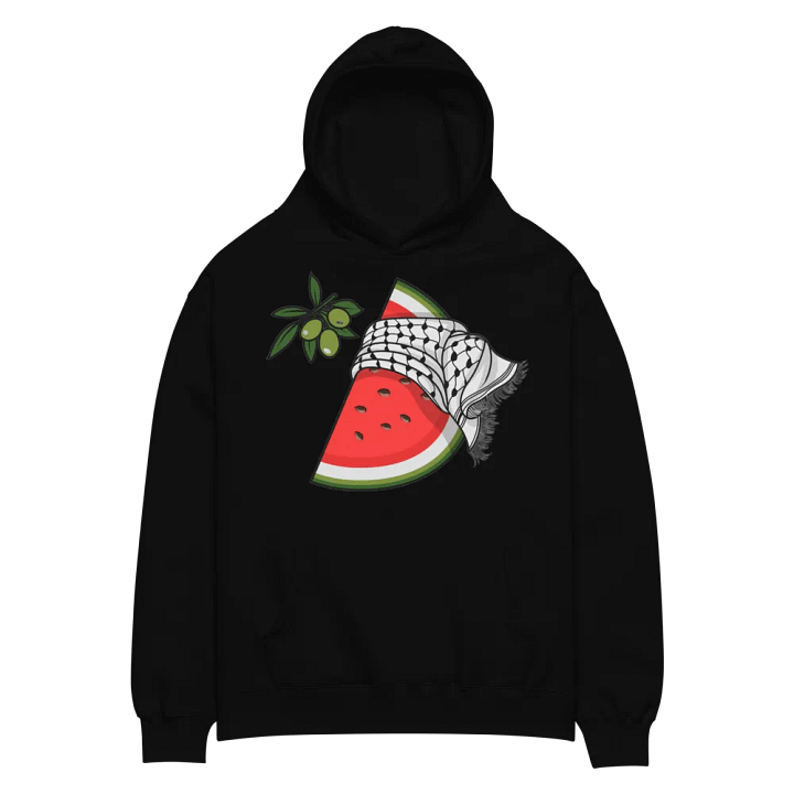 Keffiyeh Watermelon Oversized Hoodie product image (2)