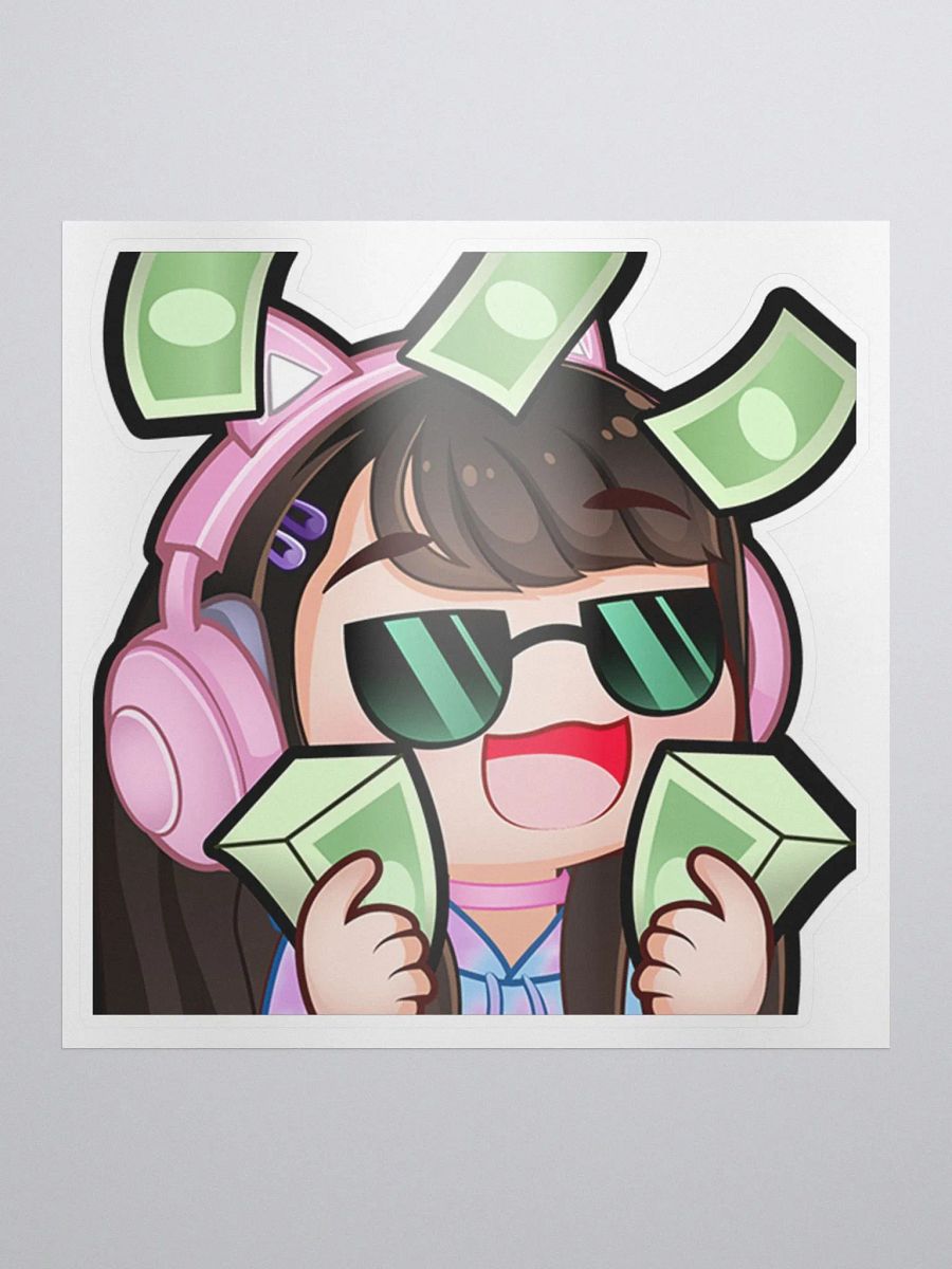 PeachyKat Money Sticker product image (1)