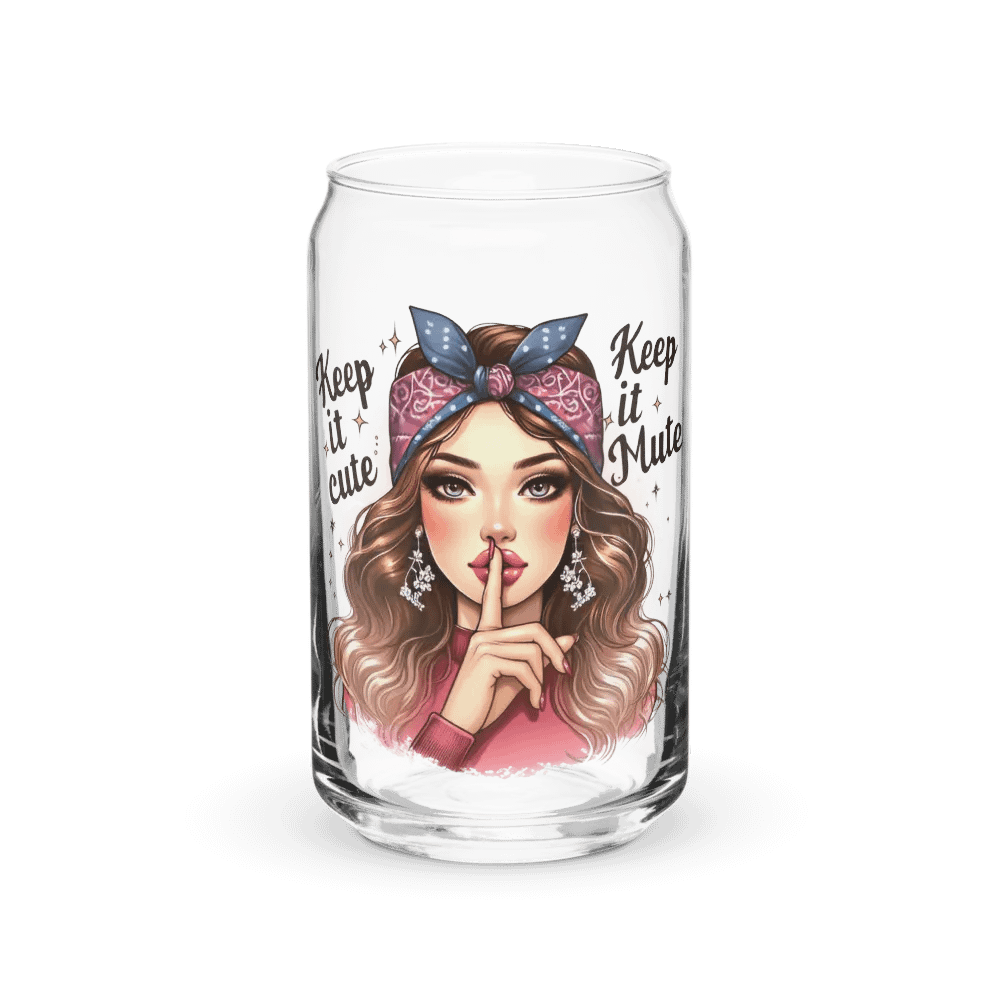 Keep It Cute Cup With Lid And Straw product image (1)
