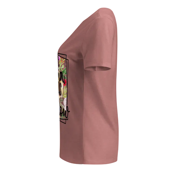 Floral Mama V-Neck Tee product image (15)