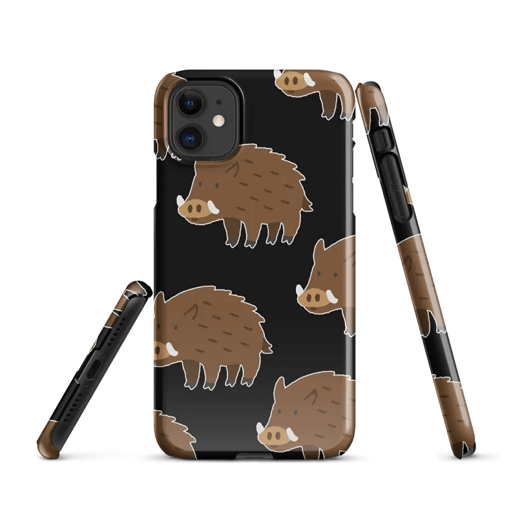Boar Frenzy iPhone Snap Case product image (1)