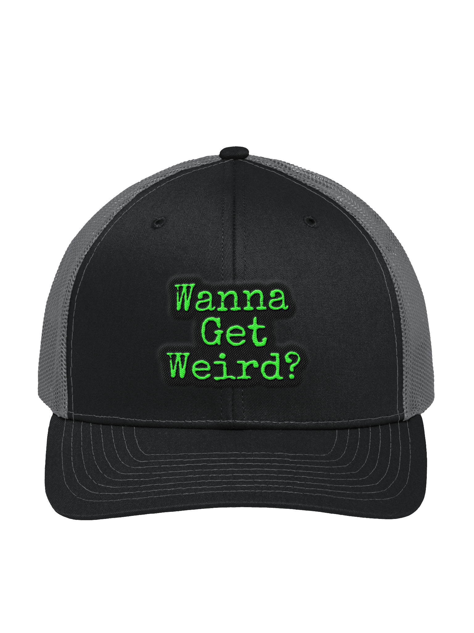 Wanna Get Weird Trucker Hat product image (2)