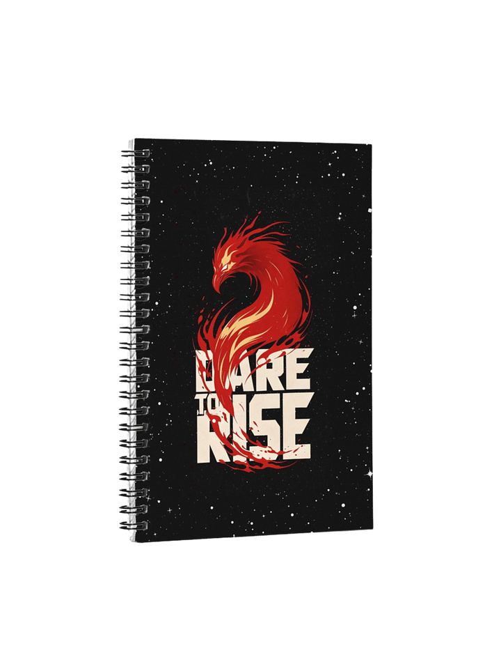 Dare To Rise Spiral Notebook product image (1)