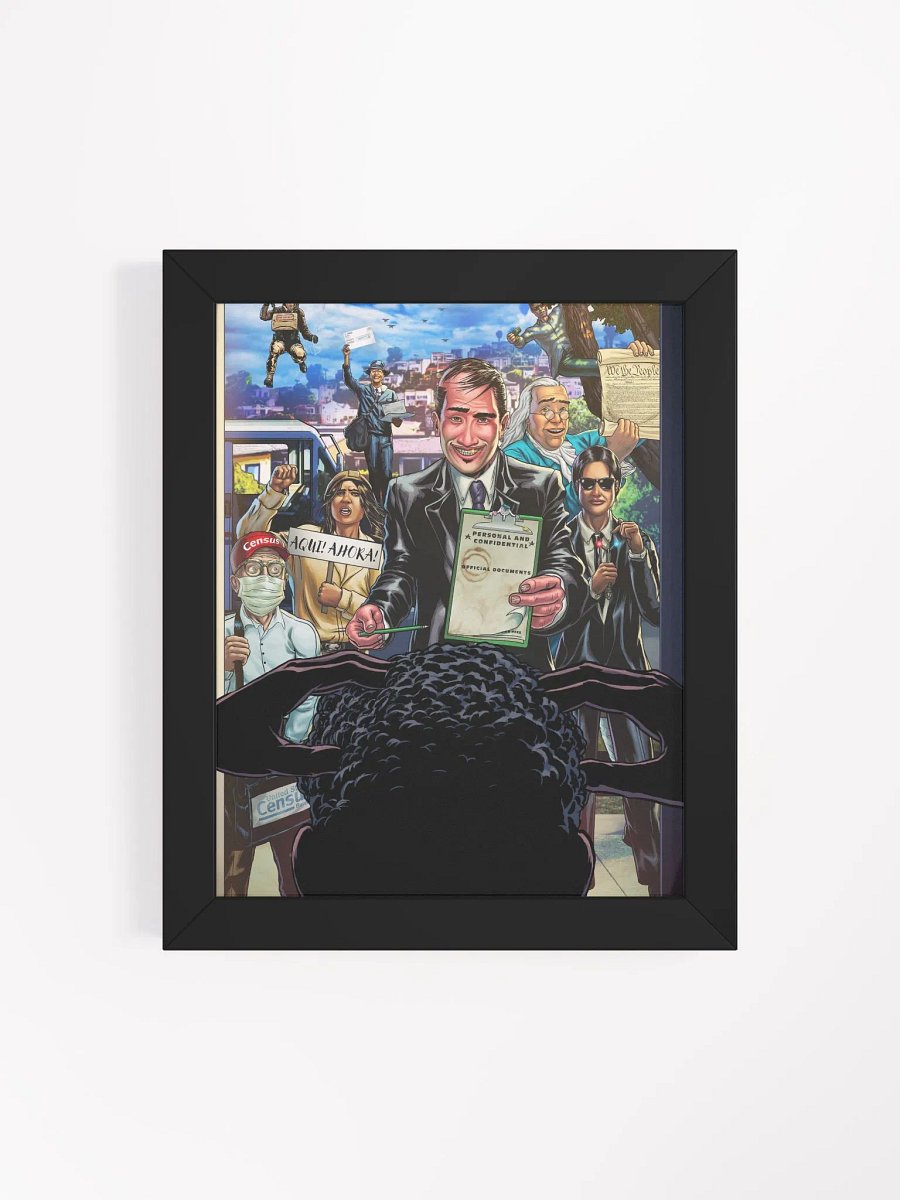 Interior Census Framed Print product image (4)