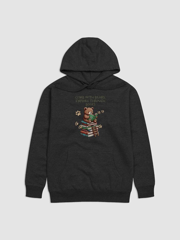 Bear's Literary Retreat Hoodie product image (1)