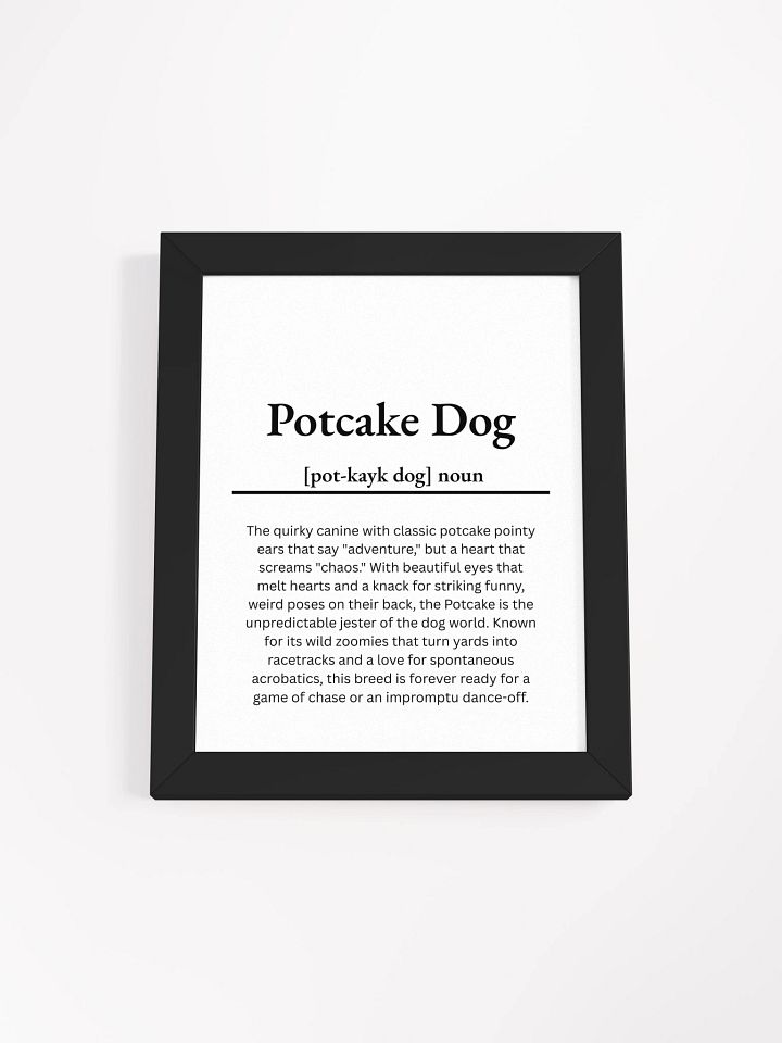 Potcake Dog Definition Print product image (4)
