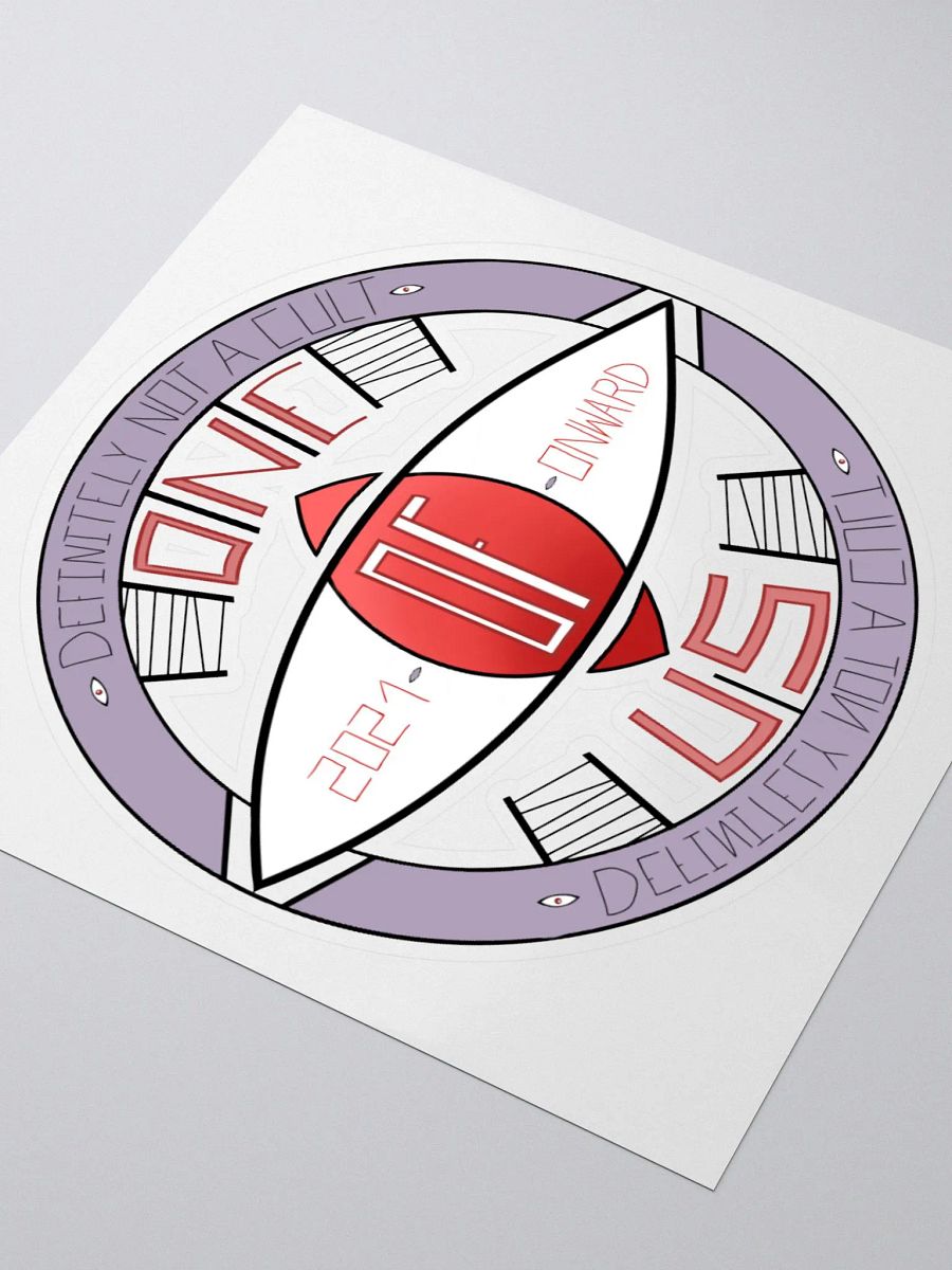Not-A-Cult Sticker product image (3)