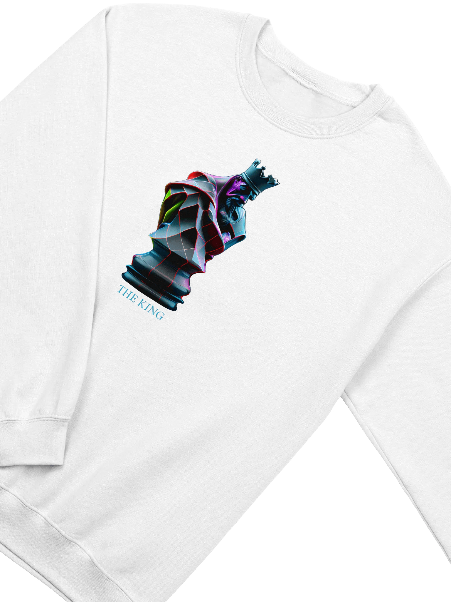Regal King Chess Piece Crewneck Sweatshirt product image (46)