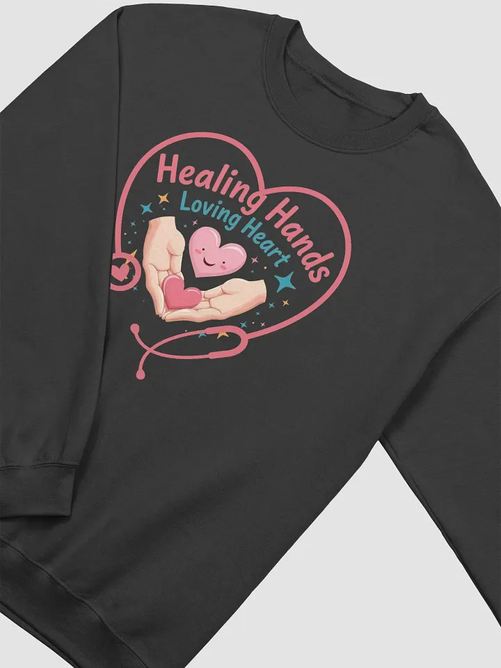 Healing Hearts, Stethoscope heart Crewneck Sweatshirt product image (17)