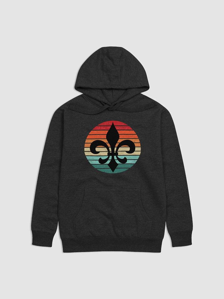 Retro Sunset Fleur De Lis product image (2)