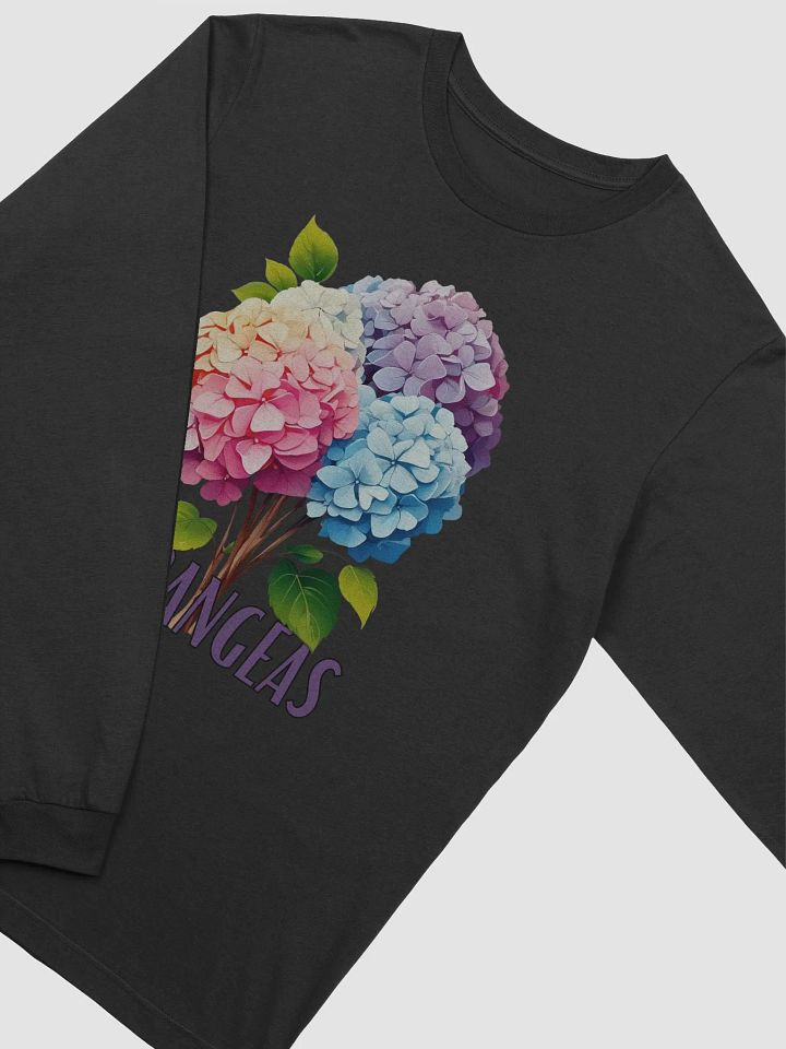 Floral Graphic | Long SleeveT Shirt | Hydrangeas product image (2)