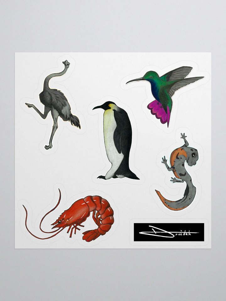 Wild Creatures Vol. 1 - Hand Drawn Stickers product image (1)