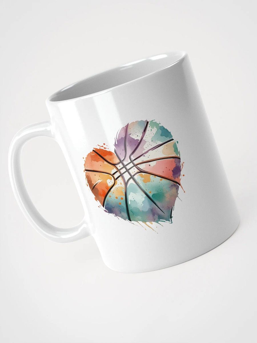 Heart Pastel Basketball Colorful Mug product image (2)