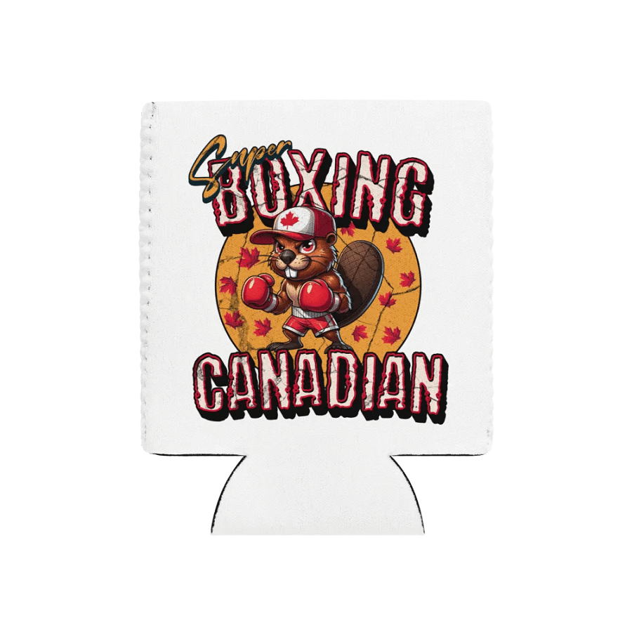 Super Boxing Canadian Beaver Coozie product image (1)