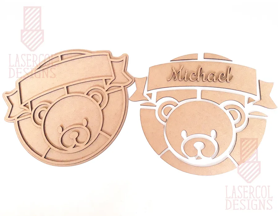 Baby Name Sign - Laser Cut Files product image (4)