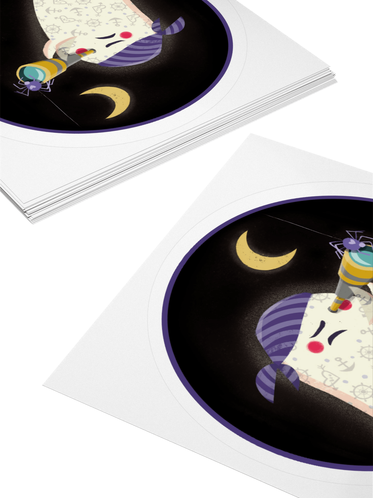 Little Ghost Pirate - Vinyl Sticker product image (8)