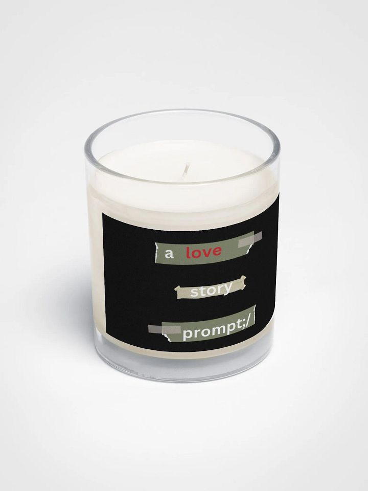 Love Story Prompt Soy Wax Candle product image (2)