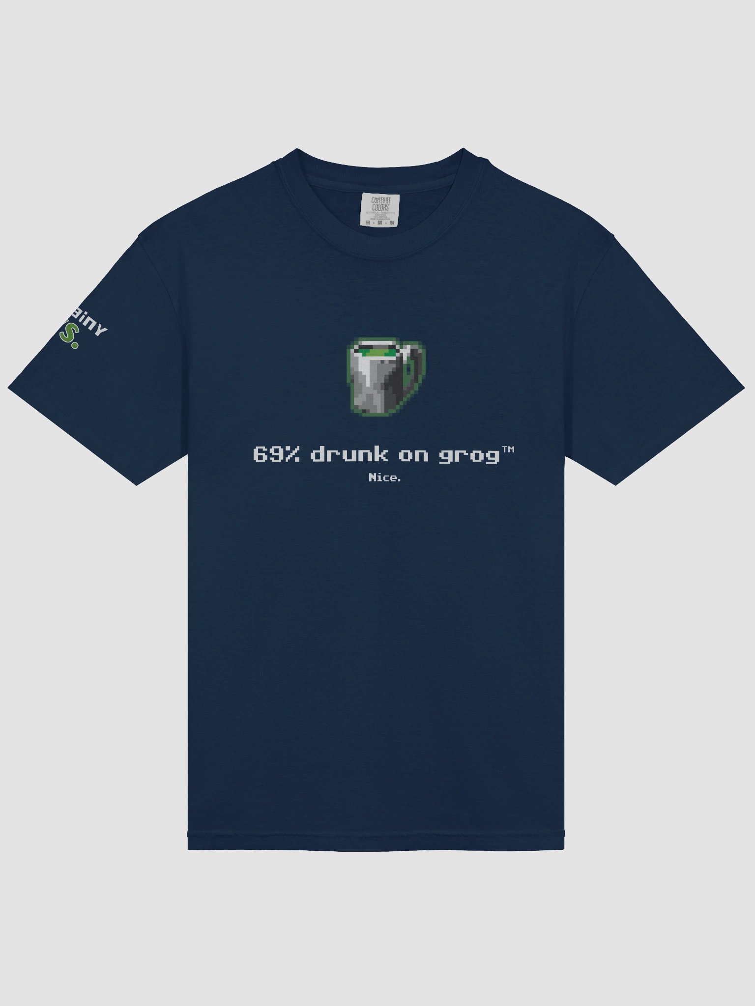Villainy VS 69 Percent Grog Tee (Dark) product image (3)