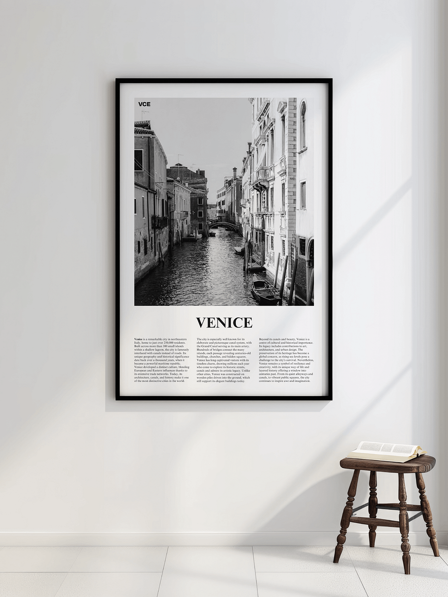 Venice 04 Newspaper Poster product image (2)